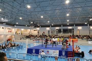 El boxeo volvió a Telde con una velada en el Pabellón Juan Carlos Hernández (Foto TA)